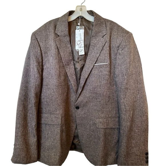 NWT COOFANDY Men's Blazer Casual Sport Coats Slim Fit One Button Suit Jacket - Picture 4 of 5